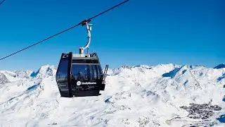 LEITNER in France - the GD10 POINTE DE LA MASSE in Les Trois Vallées