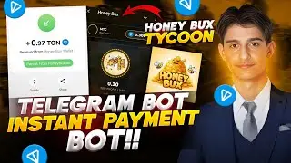 Honey Bux Telegram Earning Bot 2026 | Instant Withdrawal Proof 💵