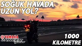 SAĞANAK YAĞMUR VE SOĞUK HAVADA UZUN YOL | YAMAHA TRACER 700 | KIŞLIK EKİPMAN DENEDİM!
