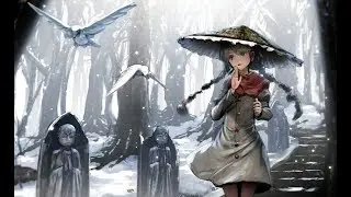 {Touhou Lyrics}  [08] Illusionary White Traveler - Narumi Yatadera {rus }