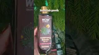 Wow !rosemary hair oil review