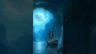 Moonlit Pirate Castle Adventure | Relaxing Piano Music for a Serene & Mysterious Night Escape
