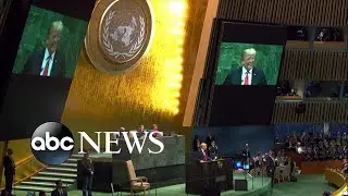 President gets laughed at when delivering speech to UN