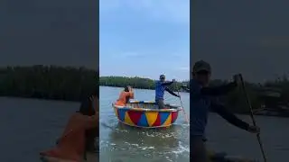 coracle basket boat ride vietnam#amazing #crazy#vietnam#my poetic colours