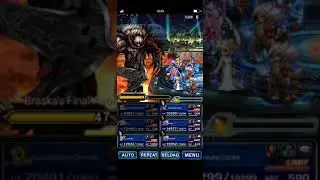 FFBE Not So Blind Beatdown - Braska's Final Aeon vs Karten