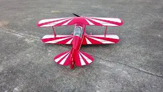 FMS 1400mm Pitts V2 + 銳飛陀螺 飛行3  + JH 6S 3500 35C電池