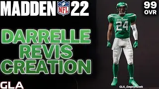 CB Darrelle Revis Creation New York Jets Legend Madden 22 #DarrelleRevis #Madden #GLA