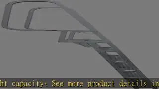 Extreme Max 3005.4122 Deluxe Flip-Up Dock Ladder - 6-Step
