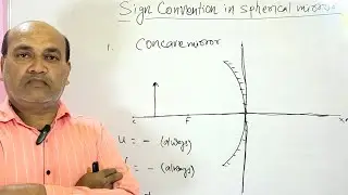 Sign Convention for Spherical Mirrors | Class 10 Physics