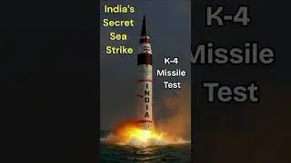 India&rsquo;s Secret Sea Strike 🚀 | K-4 Missile Test Strengthens Nuclear Triad