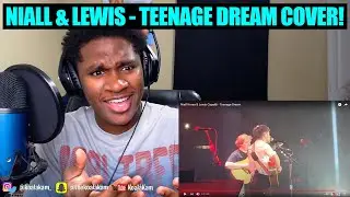 they performed for INSURANCE!? Niall Horan & Lewis Capaldi - Teenage Dream (Cover) | REACTION