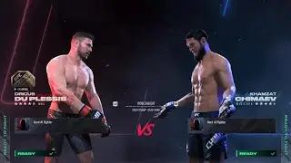 Dricus Du Plessis vs Khamzat Chimaev | UFC Middleweight Showdown &ndash; Full Fight Simulation