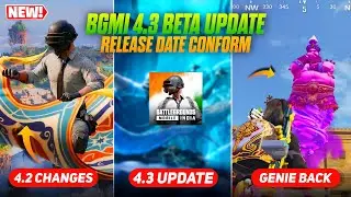 BGMI 4.3 Beta Update | Aladdin Genie Mode Returns | Bgmi New Ultimate Set | Bgmi New Genie Update