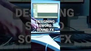 how I create sword sound effects  #gamedevelopment #gamedeveloper #gamedevlife #gameaudio #sfx