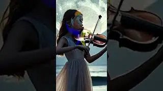 🌙🎻 Gentle Moonlight: Acoustic Violin Relaxation by the Beach
