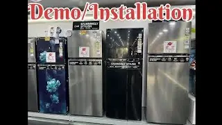 LG Double Door Refrigerator model 292 Demo applicable to any double door fridge