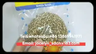 Hot sale: kitchen cleaning brass scourer,brass scrubber,brass cleaning ball