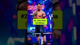 Top 10 most Social media followers in the Wwe Male wrestler 2026 #fanmoments #fanmoment #fancraze