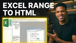 How to Convert Excel Range to HTML in Excel VBA [2026] | Step-by-Step