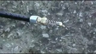 Kiam Drain Cleaning Hose with Wiggly Nozzle (1 Forward & 3 Rear Jets)