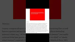 Overgeneralization in Pre-Trained Epistemology - Two Minute Papers  #training #learning #ai   #task
