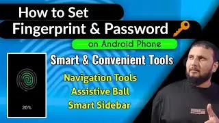 How to Set Fingerprint,Face and Password on Mobile.Smart & Convenient.