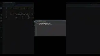 python program for compound interest