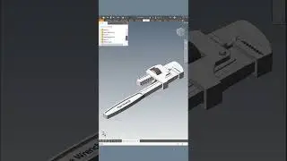 #Pipe Wrench Assembly #dynamicsimulation | #autodesk #inventorshorts | #youtubeshorts | #shortsvideo