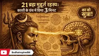“काशी का गुप्त सूत्र | सुबह 3:40 के 3 मिनट जो किस्मत बदल दें | ब्रह्म मुहूर्त रहस्य 