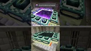 Minecraft Bedrock: Eternal End Add-On #shorts