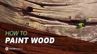 How to Paint Amazing WOOD Textures (Digital Painting Walkthrough)