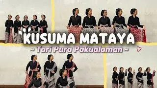 KUSUMA MATAYA | Gagrak Pura Pakualaman