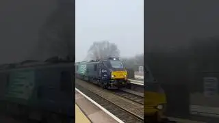 D.R.S. class 88/68 at Alfreton. SWEETHEART is the TESCO home delivery on repeat👀