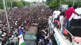 Jagan popularity in vijayavada