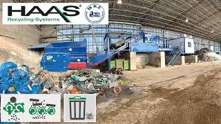 HAAS Complete Installations | Waste Recycling, Sortieranlage f&uuml;r Gewerbemischabfall