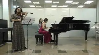 А. Хачатурян, Ноктюрн. Исполняют Карина и Инна Буликян.