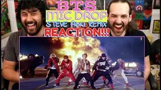 BTS (방탄소년단) | MIC' Drop (Steve Aoki Remix) Official MV - REACTION!!!