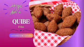 Fazendo receita de quibe