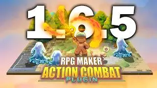 RPG Maker Action Combat 1.6.5 - RPG Maker MZ Plugin