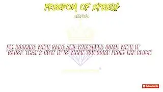 ONEFOUR Freedom of speech Lyric video