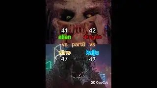 kaiju vs drag&oacute;n vs dinosaurio vs alien| parte 8 #edit #shorts