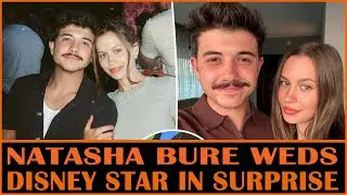 Surprise Wedding: Natasha Bure Marries Disney Star