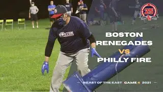 Boston Renegades vs. Philly Fire | Beast of the East | Beep Baseball 2021