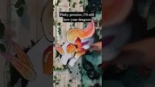 pinky promise 》#paperdragon #paperdragonpuppet #dragonpuppets #dragon #furry #catmask #notatherian