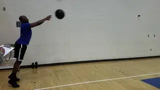 50lb medicine ball throw competition