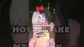 Как я делаю перчатки-искры #hauntactor