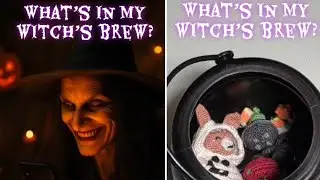 What&rsquo;s in My Witch&rsquo;s Brew? 🧙&zwj;♀️✨ | Snowflake Micro Knits Halloween Drop Reveal