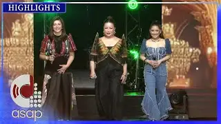 Regine, Dulce, Sheryn perform Visayan hit 