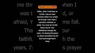 Thank you Lord. #prayerandpurpose #religiousprayer #jesuslovesyou #quotes #prayer