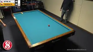 Czech league | 3-cushion | D1 | 8th round | Otakar Truksa v Milan Ettel